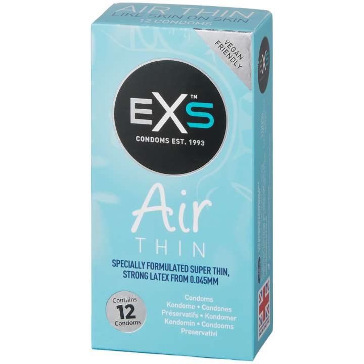 Priser på EXS Air Thin Kondomer 12 stk - Klar