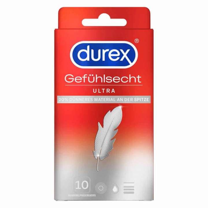 Priser på Durex Feel Ultra Tynde Kondomer 10 stk