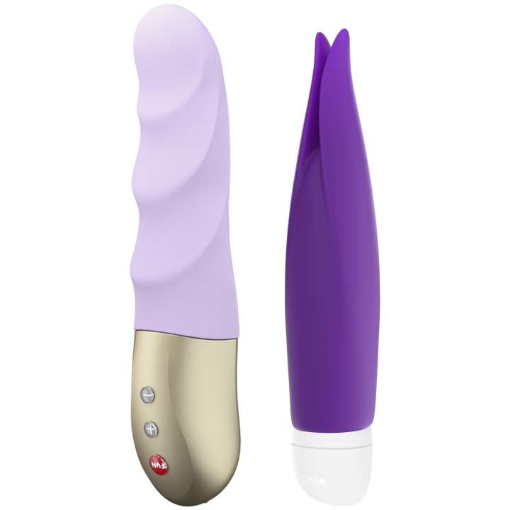 Priser på Fun Factory All About Your Clit Box Vibrator Sæt - Purple