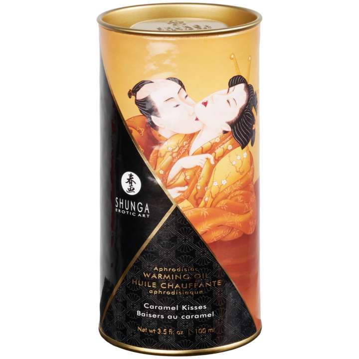 Priser på Shunga Aphrodisiac Varmende Olie 100 ml - Brown